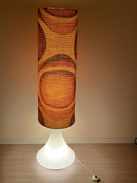 Image 1 of 🟡 Rare Doria Floor Lamp – Mid-Century Modern – 133 cm Total Height, 3-way Switch