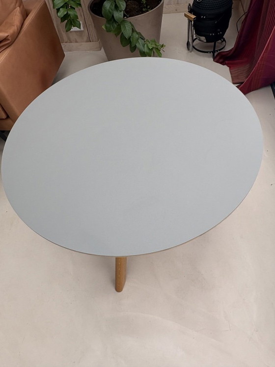 HAY CPH20 Tavolo - Base in rovere laccato all'acqua - Grigio – Tavoli da pranzo, Wood (photo 4 of 8)