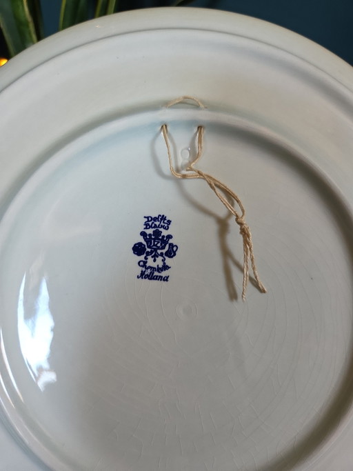 Delfts Blauw Herfst Bord – wanddecoratie, Ceramic (photo 2 of 5)