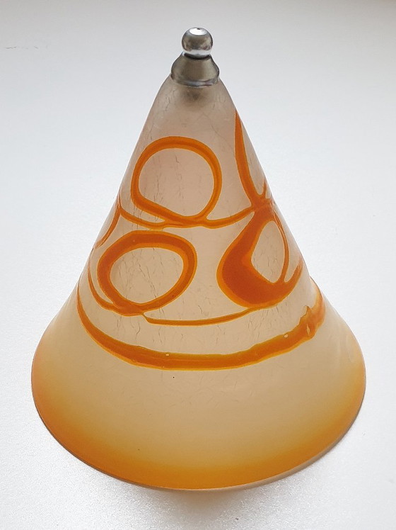 Image 1 of Lampada da tavolo vintage a forma di fungo Simais fatta a mano