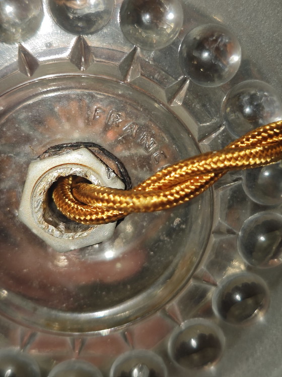 Image 1 of Vintage glazen lamp