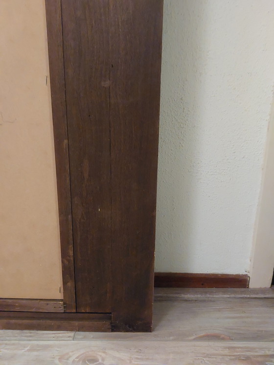 Image 1 of Miroir en bois vintage