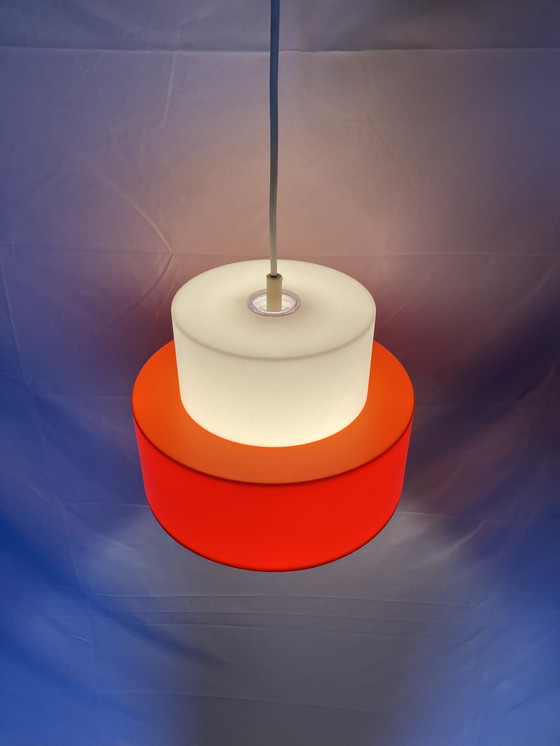 Image 1 of Lampada a sospensione vintage Luxus 'Cylindus' Svezia 1970