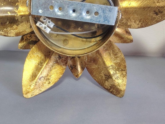 Image 1 of Wandlampen in Hollywood Regency-stijl uit de jaren 70.