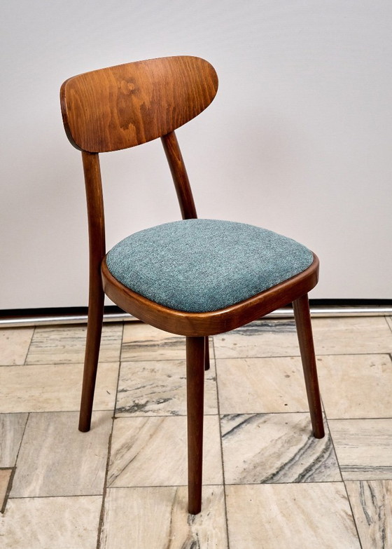 Image 1 of Juego de 4 sillas de comedor, TON, década de 1960, Checoslovaquia