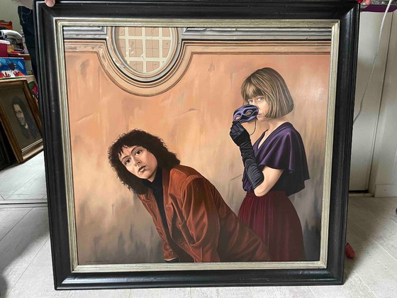 Image 1 of schilderij Gerrit Hardenbol (1955), 'Non c'è piú'