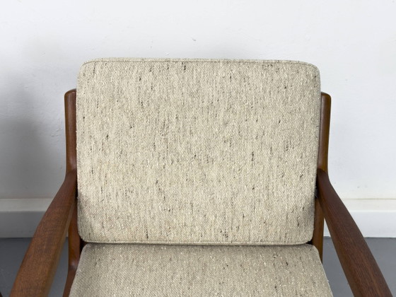 Senator Fauteuils in Teak en Wol van Ole Wanscher voor Cado, Set van 2 – Wool, Mid Century Modern (photo 19 of 25)