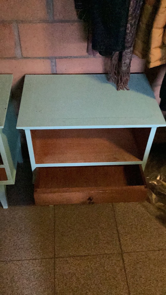 Image 1 of Retro nacht/bijzettafeltjes