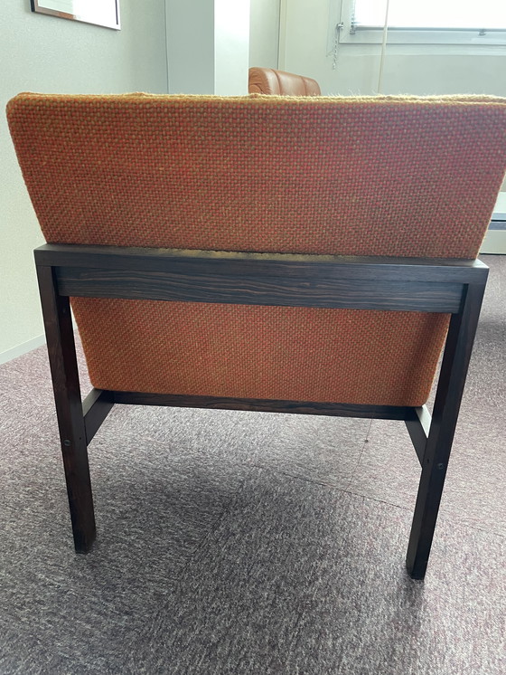 Image 1 of Pair of Teak Armchairs by Ole Gjerlov-Knudsen & Torben Lind