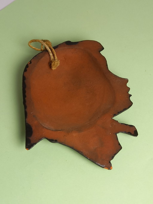 Dameshoofd Zwart Retro Wanddecoratie – decoratieve objecten, Ceramic (photo 2 of 8)