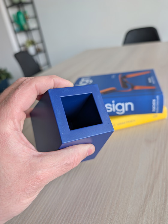 Image 1 of Zeldzame set Clino pennenhouders van Kartell, ontworpen door Enzo Mari.