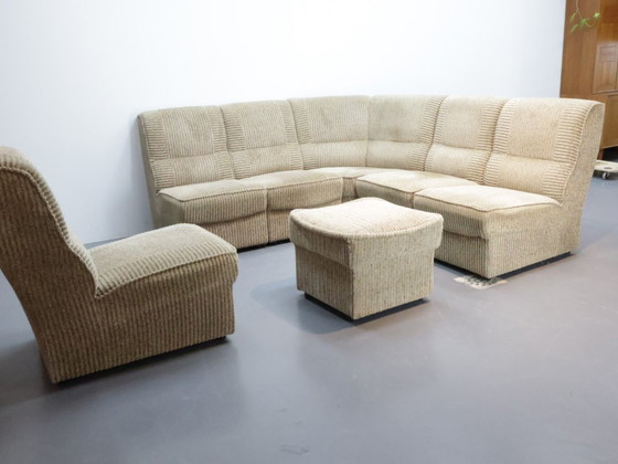 Image 1 of Vintage module bank | zandkleur | 7 delig