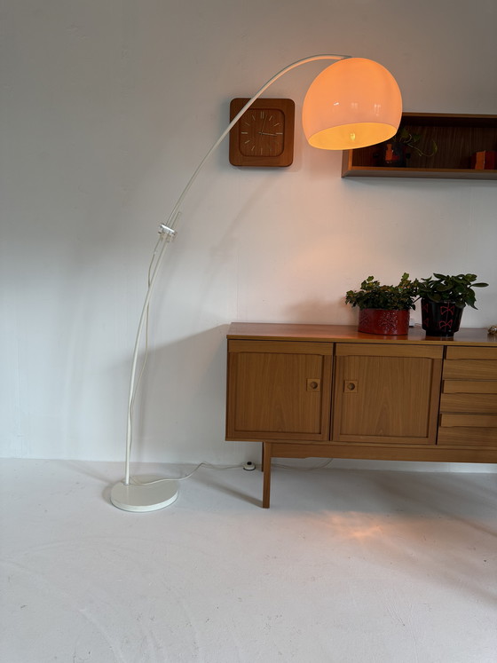 Image 1 of Vintage Adjustable Arc Lamp, Solken Leuchten '70