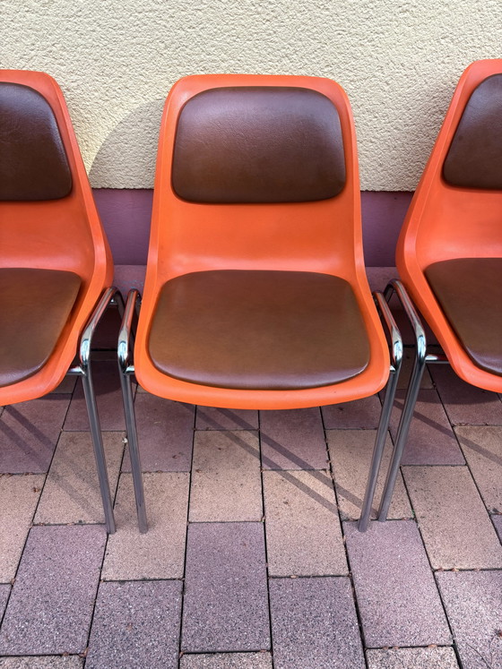 Image 1 of 6 stoelen Helmut Starke Europa jaren 70
