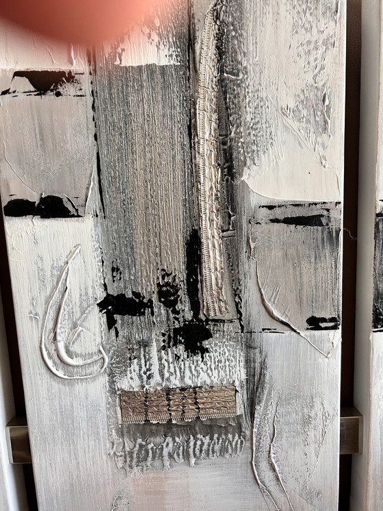 Image 1 of Modernes Triptychon auf Leinen