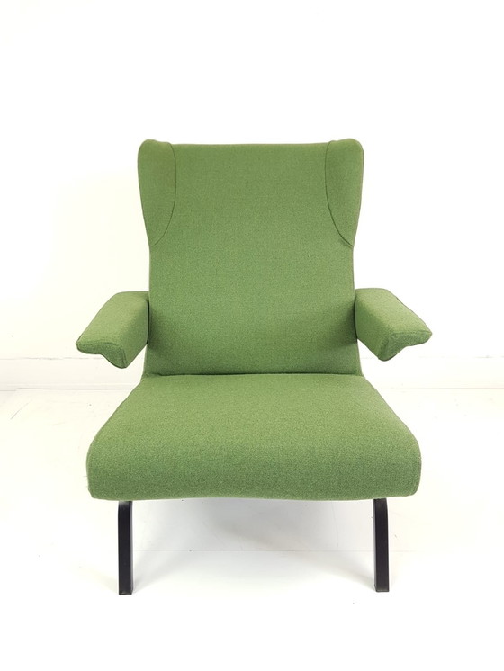 Image 1 of Vintage Archi Armchair Ligne Roset Wool Green Plough Wool Plough