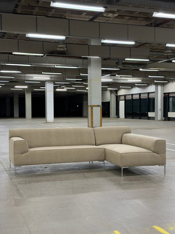 Design On Stock Bloq Sofa | Beige – Corner sofas, Textile (photo 11 of 12)