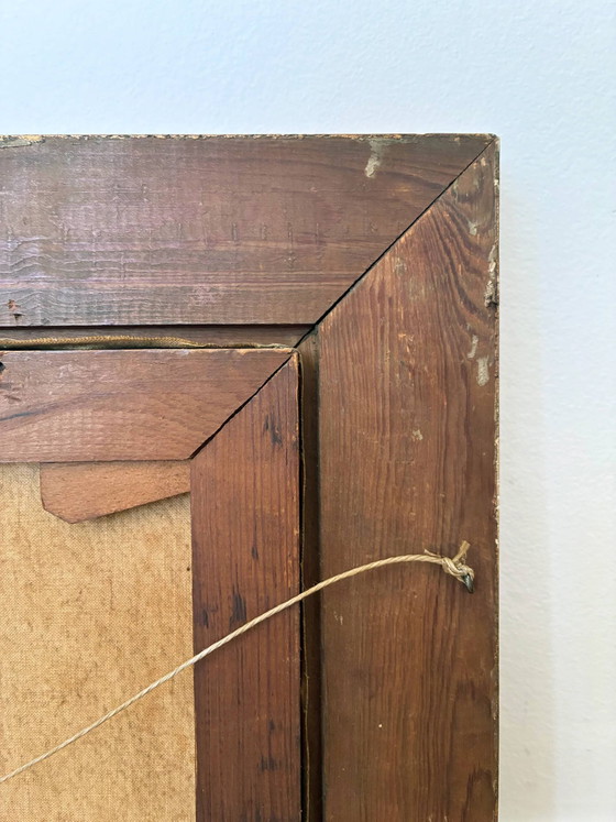 Origineel vintage olieverfschilderij van een wit paard, gesigneerd ruiterportret – Schilderijen & Tekeningen (photo 17 of 19)