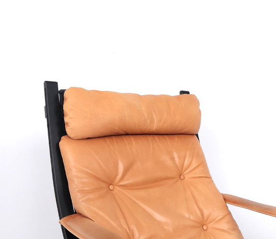 Image 1 of Ingmar Relling leather Siesta armchairs, 1970s