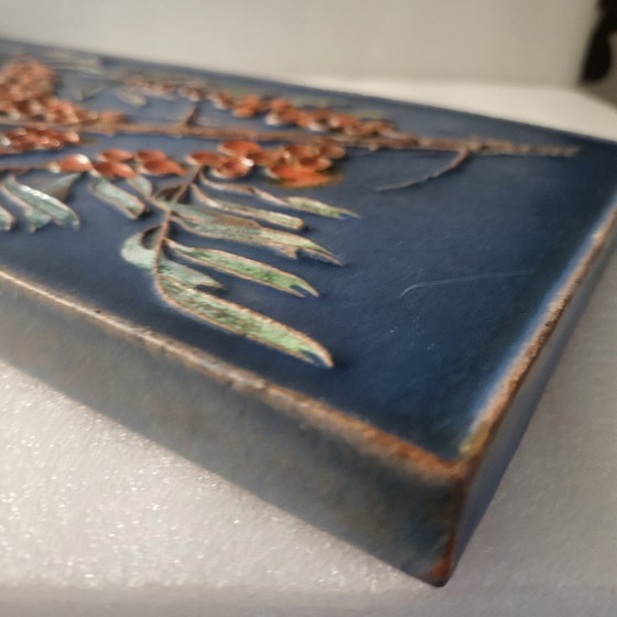 Image 1 of Majolika wandframe Karlsruhe 1960