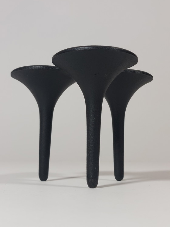 Image 1 of Gietijzeren Deense vintage Christel Christer Holmgren Illums Bolighus uit het midden van de eeuw