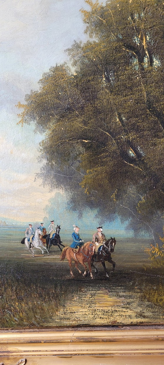 Image 1 of Dipinto di Lion Schulman (1851-1943), Scuola Larense