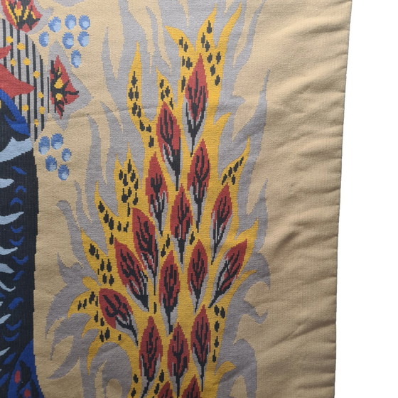 Image 1 of Vintage Tapestry by Michèle Ray, 60s/70s