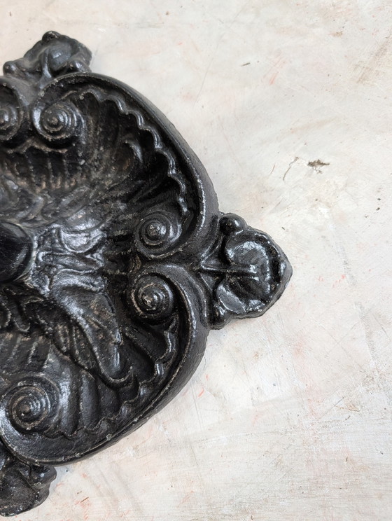 Umbrella stand - Cast Iron Art Nouveau (photo 7 of 8)