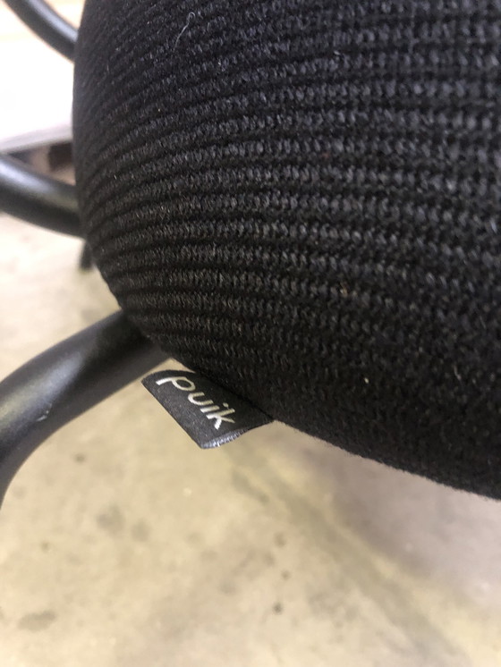 Image 1 of Unique design black armchair Richard Hutten model PI