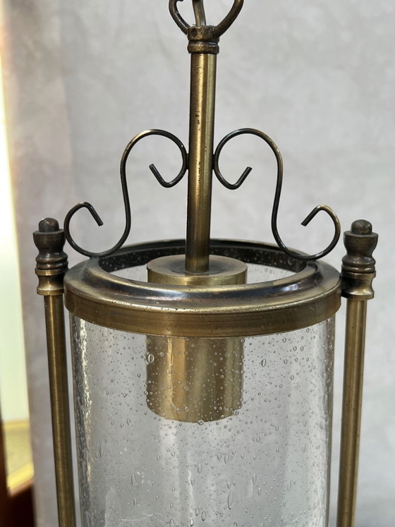 Lanterna sospesa in bronzo. – Lampade a sospensione, Bronze (photo 5 of 5)