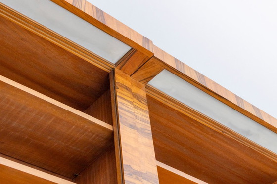 Image 1 of Grande libreria Art Déco, Cecoslovacchia, anni '30