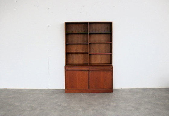 Image 1 of Bibliothèque double suédoise vintage