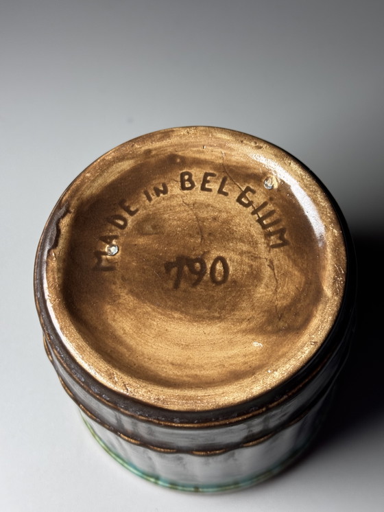 Image 1 of Thulin Art Déco Barattolo con coperchio / Portagioie Belgio, ca. 1930