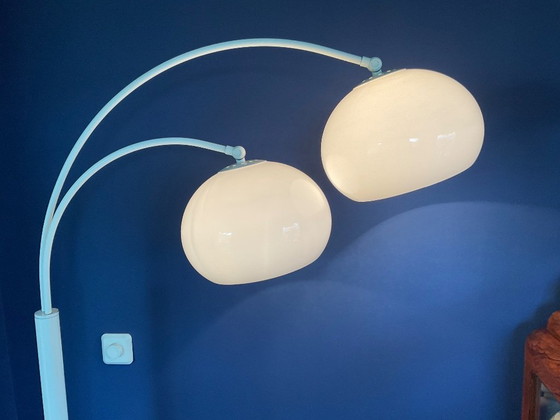 Image 1 of Vintage Dijkstra floor lamp, 2 bulbs