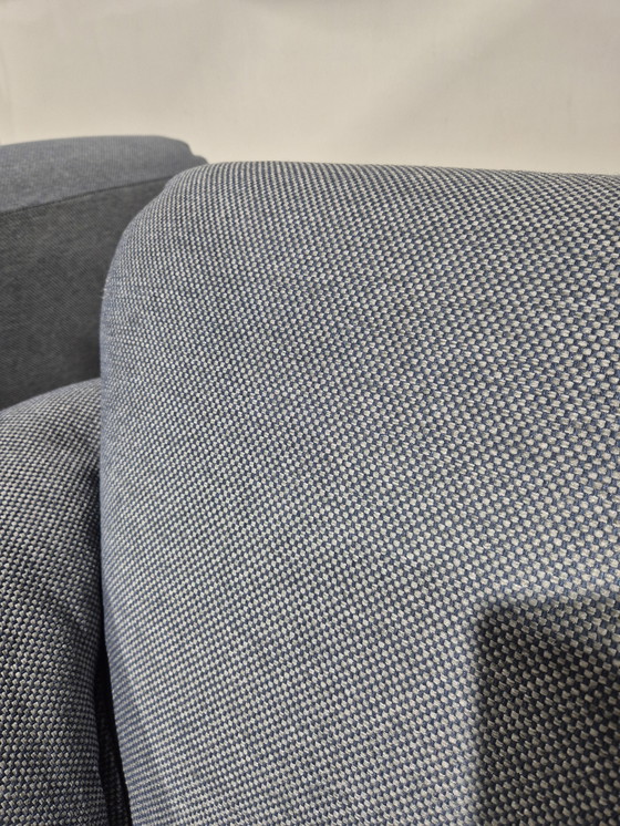 Image 1 of 2 x bora bora leolux armchair grey-blue fabric