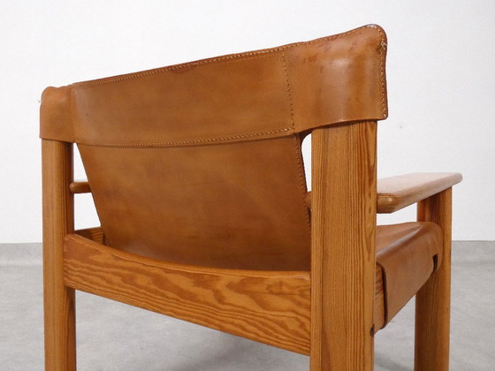 Natura Sessel von Karin Mobring - Ikea, Holz, Leder, Braun, Scandinavian (Foto 8 von 15)