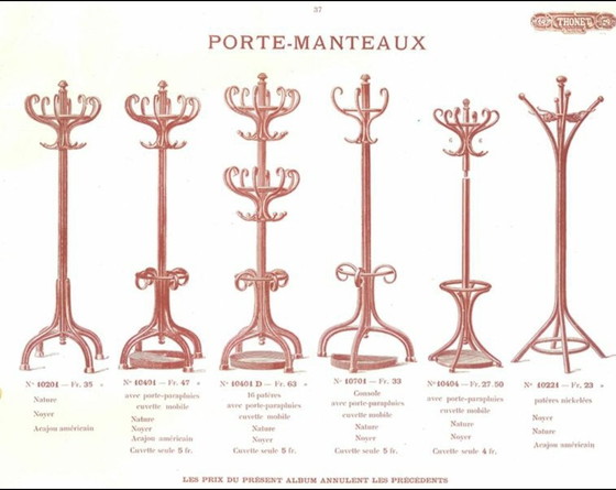 Image 1 of Appendiabiti da terra Thonet