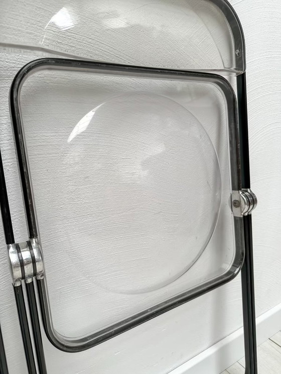 Image 1 of 3x Vintage Plia Folding Chairs by Giancarlo Piretti for Anonima Castelli