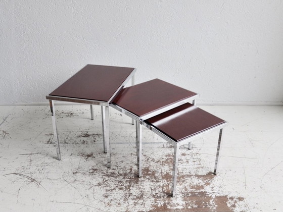 Image 1 of Set di tavolini da 3 pezzi.