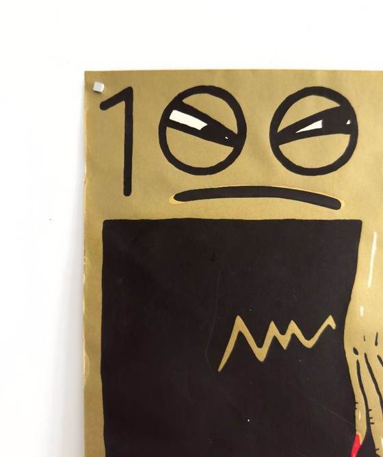 Image 1 of 🖼️ 100 Best Japanese Posters – Original Polish Exhibition Plakat by Ryszard Kalarus | Kraków, 1991  | Approx. 84 × 59 cm 