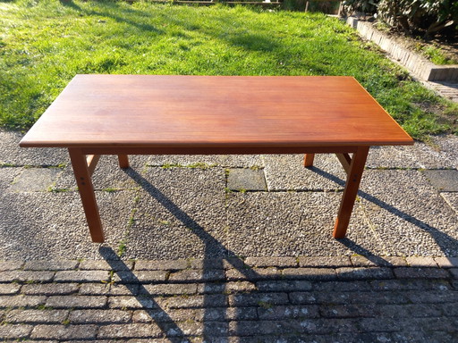 Vintage teakhouten salontafel Scandinavisch design, Danish Control.
