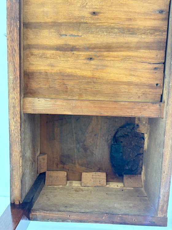 Image 1 of Prachtige antieke consoletafel / bureau / tafel / mahoniehouten ladekast