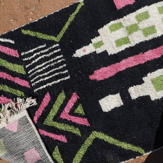 Tappeto berbero marocchino, decorato, 250cm x 150cm – Tappeti, Wool, Modern (photo 8 of 10)