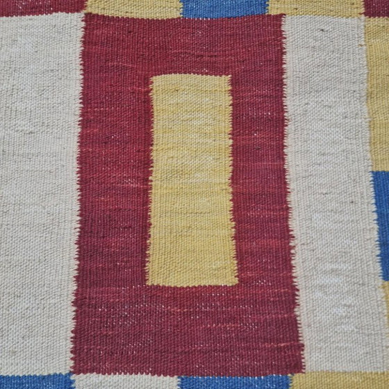 Tapiz de lana tejido a mano Piet Mondrian Broadway Boogie Woogie (Edición limitada 2/8) – Alfombras, Wool (photo 4 of 11)
