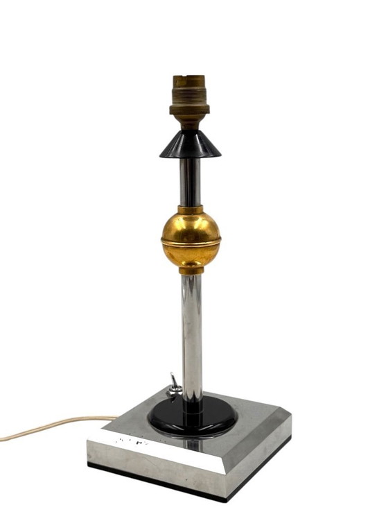 Image 1 of Lampe de table en bakélite de style Art déco, France, années 1980
