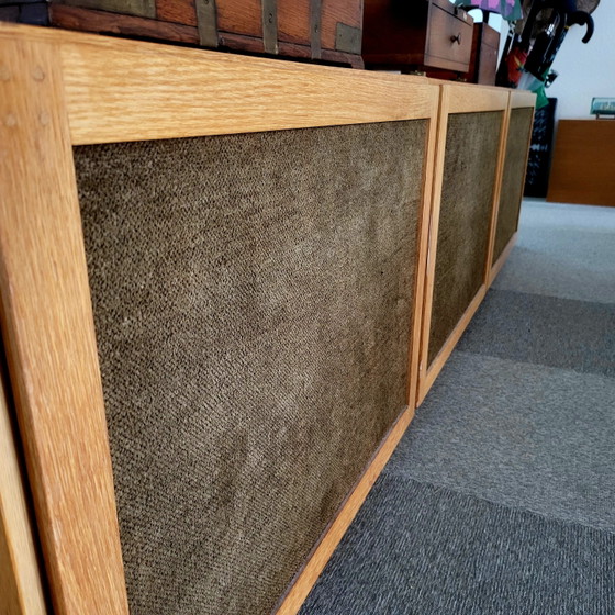 Hans Gugelot for Bofinger – Credenza Modulare M125 con Frontali in Tessuto (1956) – Credenze, Legno (photo 5 of 5)