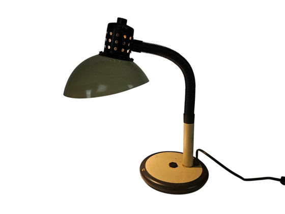 Image 1 of NF Luminaires Electric - table lamp - flexible neck - France - 1970's