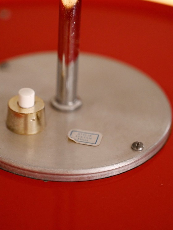 Image 1 of Lampada a sospensione rossa svedese “Bumling” di Anders Pehrson