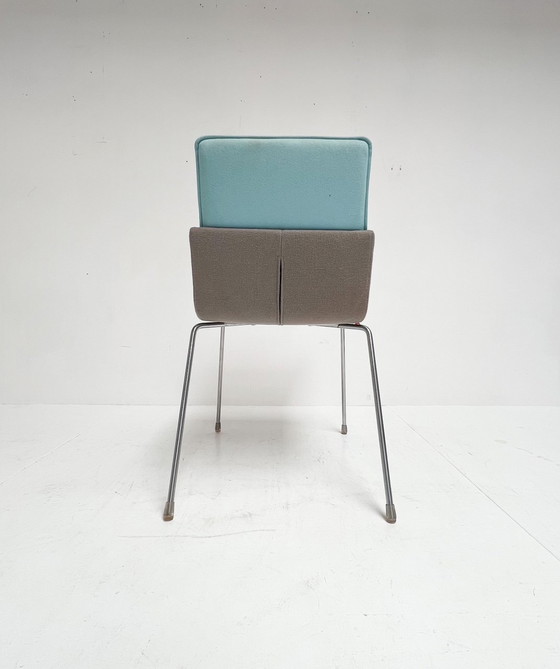 Image 1 of Set di 4 sedie classiche triennali di Gispen, circa 2020