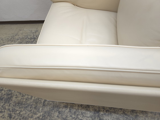 Image 1 of Fauteuil Poltrona Frau Twice Designer Fauteuil en cuir